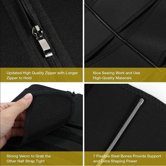 Latex Premium Quality Women's Hourglass Underbust Corset Cincher Waist Trainer - Picture 6 of 6